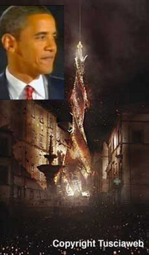 Barack Obama a Viterbo il 3 settembre