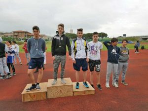 Tarquinia - Sport - Atletica - Campionati studenteschi scuole primo grado - Salto in lungo