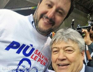 Matteo Salvini e Umberto Fusco