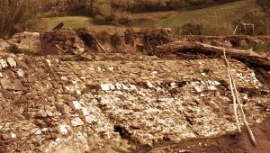 Tarquinia - Lavori della centrale idroelettrica vicino al fiume Marta