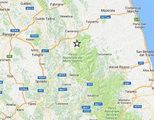 Terremoto nel centro Italia - Macerata - La scossa di magnitudo 3,6
