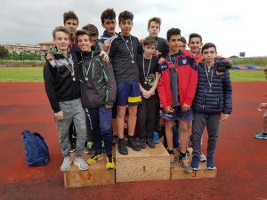 Tarquinia - Sport - Atletica - Campionati studenteschi scuole primo grado - Staffetta cadetti