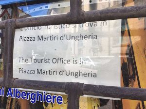 Viterbo - Il vecchio ufficio turistico