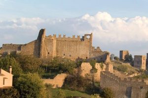 La foto di Tuscania utilizzata nel messaggio di Moscherini