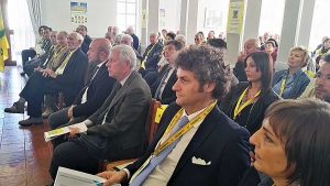 Viterbo - Assemblea senior Coldiretti - Il sindaco Michelini