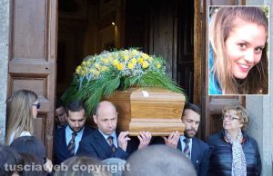 Caprarola - I funerali di Nikita Ricci
