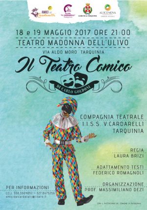 Tarquinia - In scena “Il Teatro Comico” di Carlo Goldoni