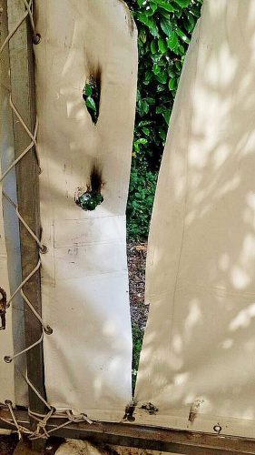 Civita Castellana - Vandalizzata la sede della Croce rossa