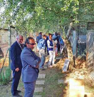 Corchiano - La visita della presidente Boldrini alle due agnelline 