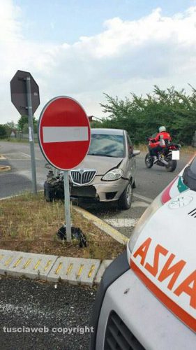 L'incidente di questa mattina sulla Superstrada