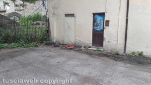 Viterbo - Degrado in largo Alceste Grandori