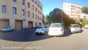 Viterbo - Via del Paradiso e via Palmanova sommerse dalle auto