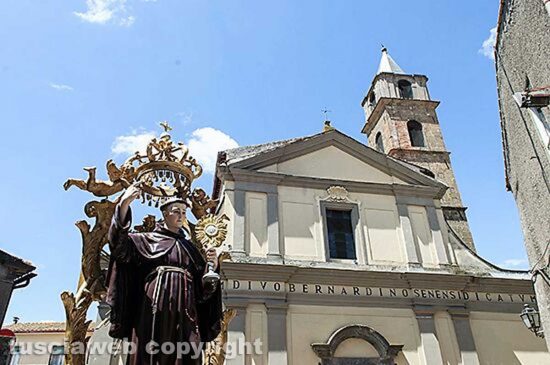 Piansano celebra il patrono san Bernardino da Siena