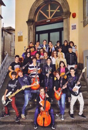 Viterbo - L'ensemble “Juvenilis harmonia” del liceo musicale "S. Rosa"