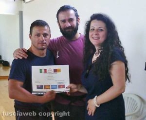 Alessio Capotosti, Silvio Izzo e Chiara Frontini