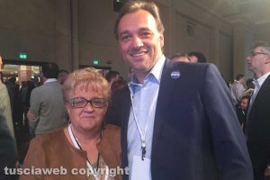 L'assemblea nazionale del Pd - Daniela Bizzarri e Matteo Richetti 