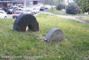 Viterbo - Giardinetti stazione Porta Romana nel degrado