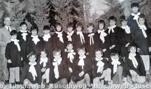 Viterbo - Come eravamo 1973 - Scuola elementare le Monachelle, classe terza del maestro Ricci.