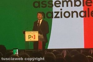 Assemblea nazionale del Pd - L'intervento di Matteo Renzi