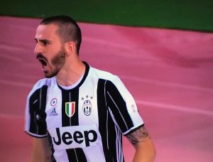 Sport - Calcio - Juventus - Leonardo Bonucci esulta dopo il 2-0