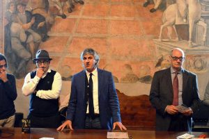Tarquinia - Al centro l'assessore Sandro Celli