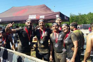Sport - Gli atleti della Flyron di Viterbo alla Spartan race