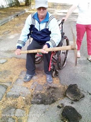 Mario Pacini denuncia lo stato delle strade a Montalto Marina