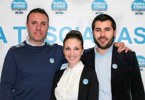 Civita Castellana -Alberto Cataldi, Giulia Matteucci, Luca Giampieri (FdI - An)
