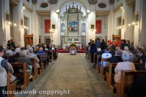 Caprarola - I funerali di Nikita Ricci