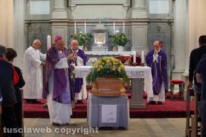 Caprarola - I funerali di Nikita Ricci
