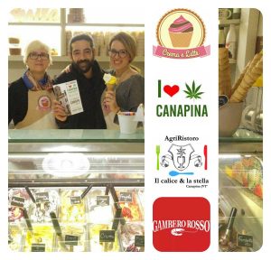 Felice Arletti lancia il gelato alla canapa 