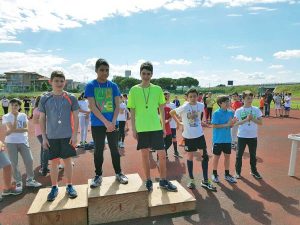 Tarquinia - Campionati studenteschi di atletica leggera per la categoria ragazzi