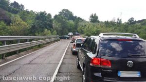 Viterbo - Incidente sulla Sammartinese
