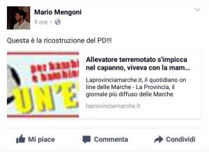 Il post di Mario Mengoni