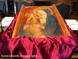 Il dipinto della Madonna della Quercia
