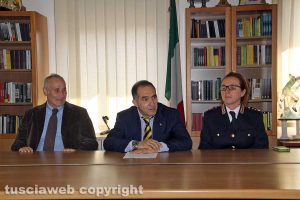 Viterbo - Violenze in discoteca - La conferenza stampa in questura con il questore Lorenzo Suraci