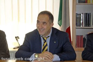 Viterbo - Violenze in discoteca - La conferenza stampa in questura con il questore Lorenzo Suraci