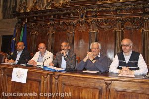 Luigi Ottavio Mechelli, Marco Ciorba, Rodolfo Valentino, Massimo Mecarini e Paolo Moricoli
