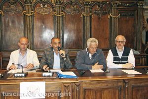 Marco Ciorba, Rodolfo Valentino, Massimo Mecarini e Paolo Moricoli