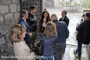 Viterbo - Multe varchi ztl - La troupe de La 7