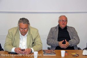 Alfonso Cardinalini e don Mario Brizi