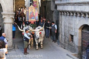 Viterbo - La processione del santissimo Salvatore