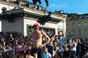 Sport - Calcio - I festeggiamenti a Torino