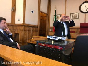 I corsisti di Tusciaweb Academy a Montecitorio - Il giornalista dell'Ansa Francesco Bongarrà
