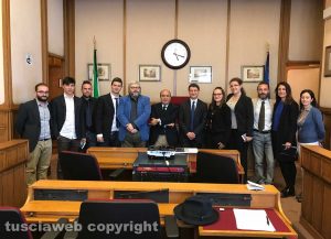 I corsisti di Tusciaweb Academy a Montecitorio