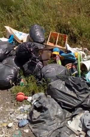 Viterbo - Discarica su strada Acquarossa