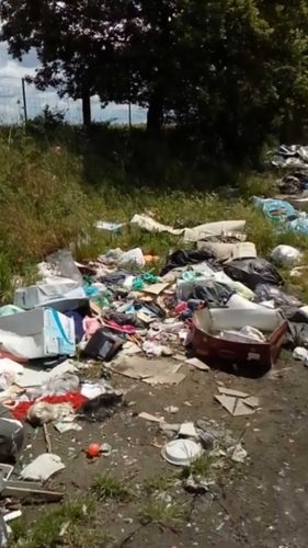 Viterbo - Discarica su strada Acquarossa