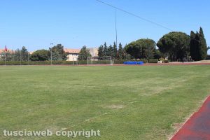 Sport - Calcio - Il campo della scuola sottufficiali dell'esercito