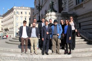 I corsisti di Tusciaweb Academy a Montecitorio