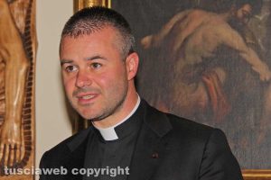 Viterbo - Don Emanuele Germani, parroco di Villanova e direttore dell'ufficio stampa della diocesi di Viterbo